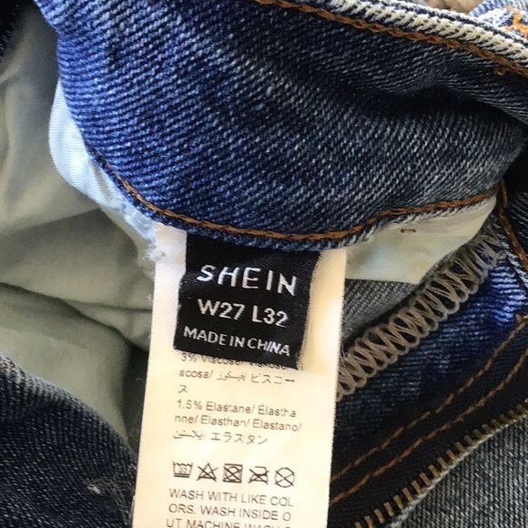SHEIN Barrel Leg Jeans - Picture 2 of 6